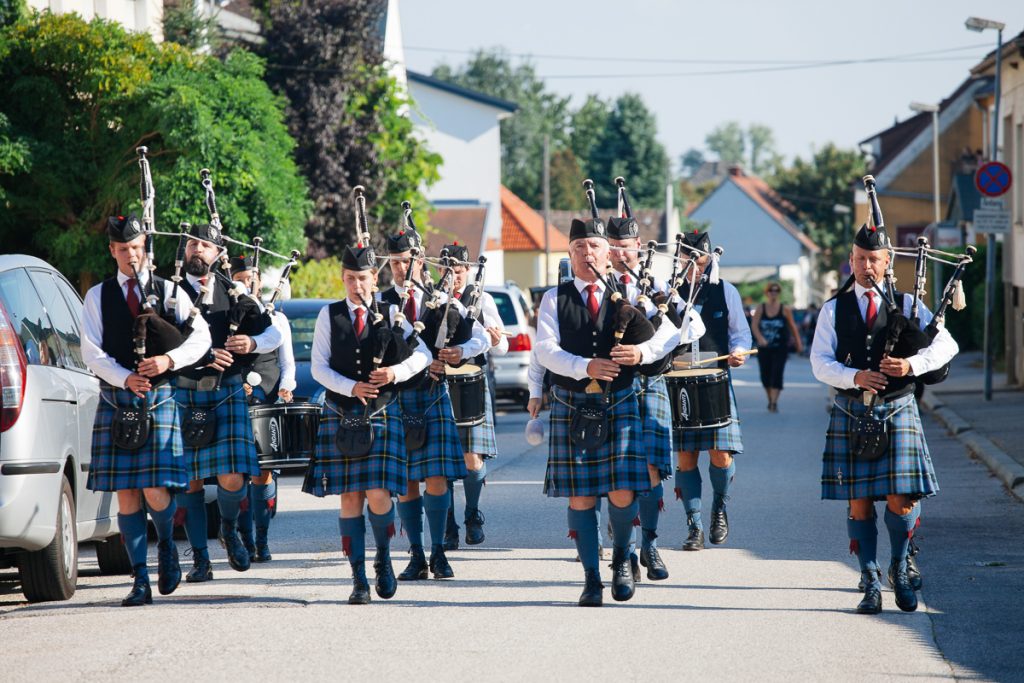 5th Anniversary of the Caledonian Pipes and Drums, Burgenland Vienna